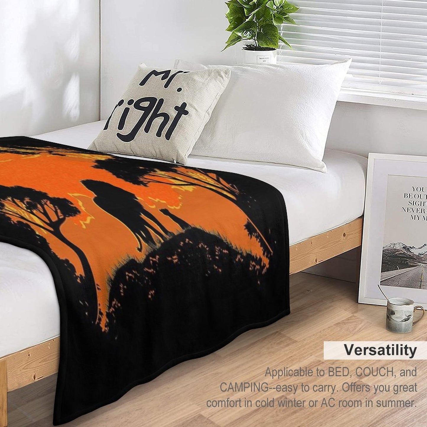 Father And Son Throw Blanket