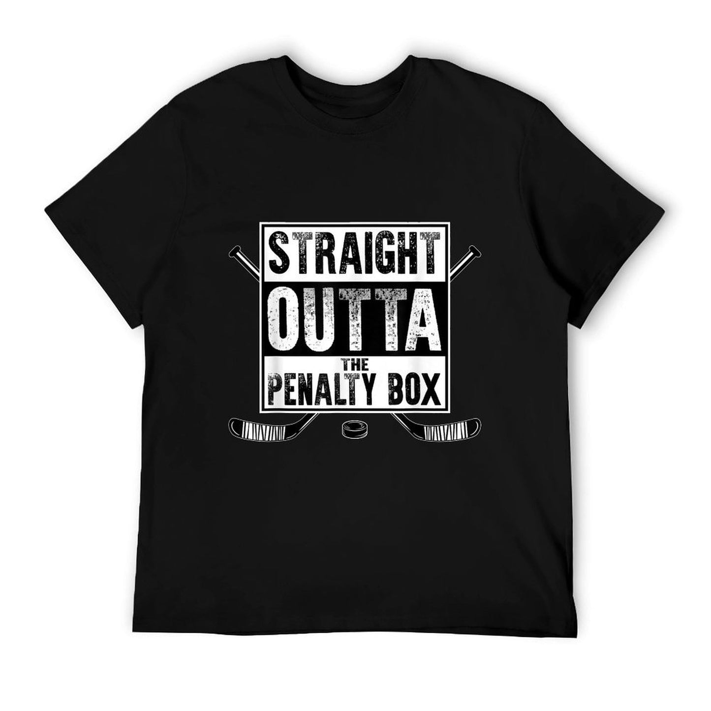 Ice Hockey Player Gift Straight Outta The Penalty Box T-Shirt