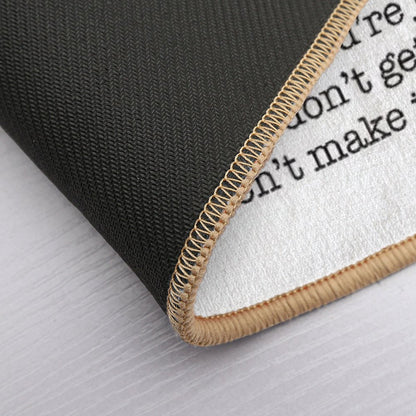 Get Naked Plain Bathroom Decor Bath Mat