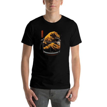 The Great Wave of Coffee  Versatile T-Shirt