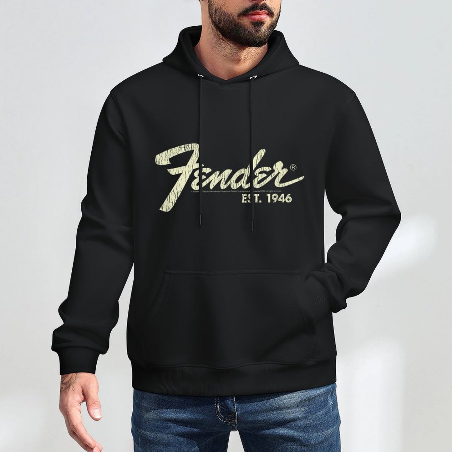 Fender Classic Fender Est. 1946 Customizable Surface Hoodie