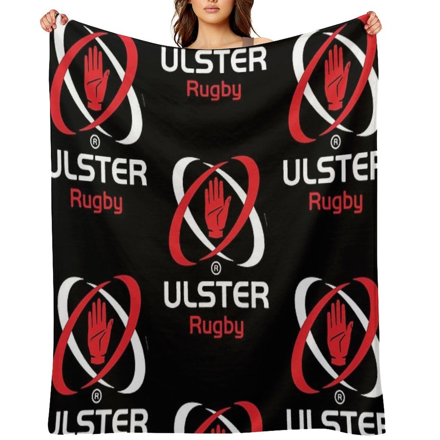 ULSTER RUGBY FANS -IRFU TEAM Throw Blanket