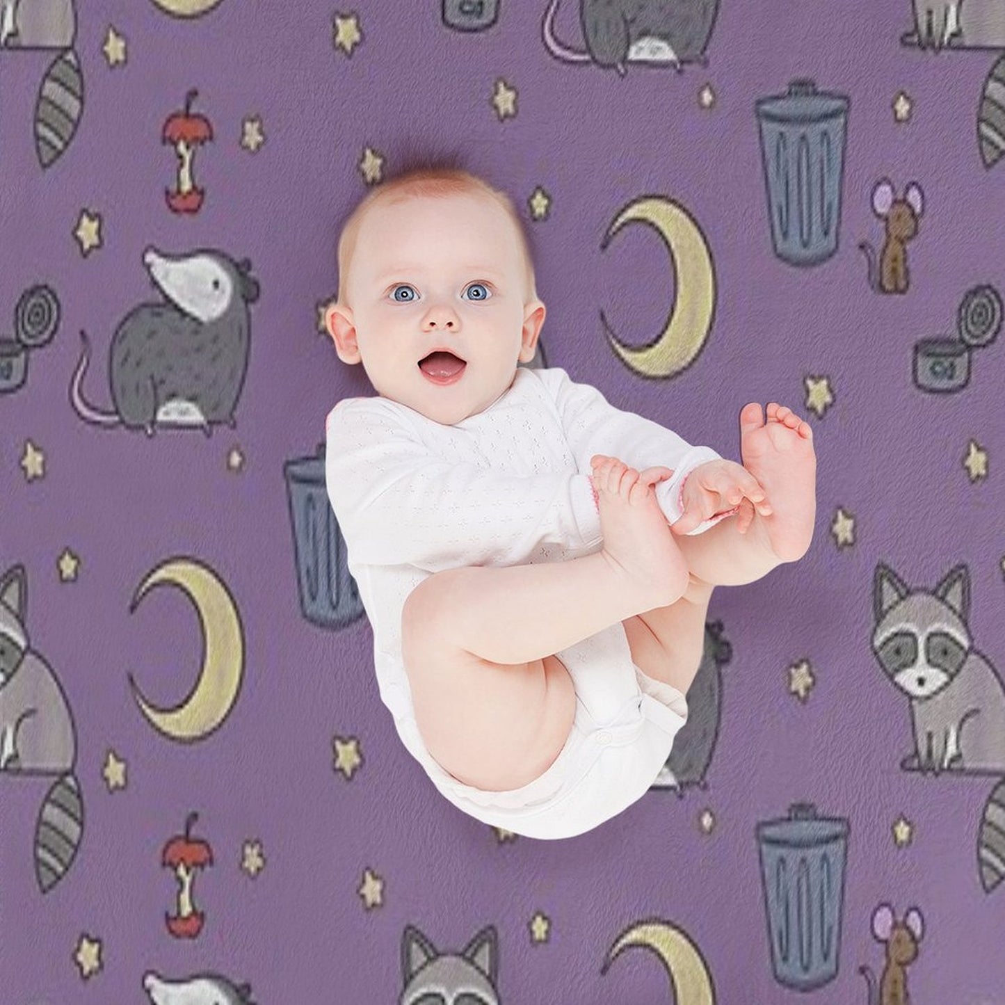 Trash Gang Throw Blanket