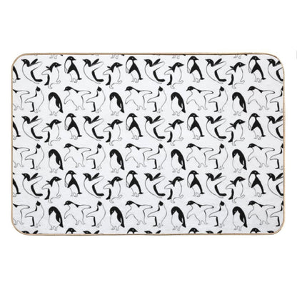 Penguins Penguins Bath Mat