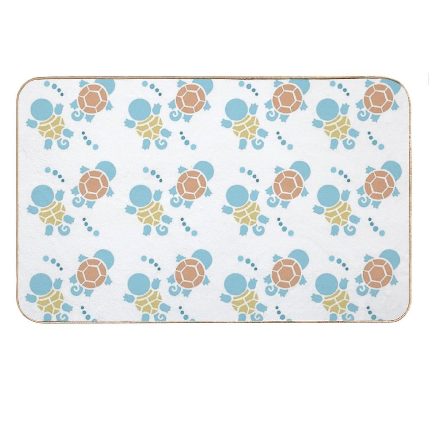 Poke Tiny Turtles Bath Mat