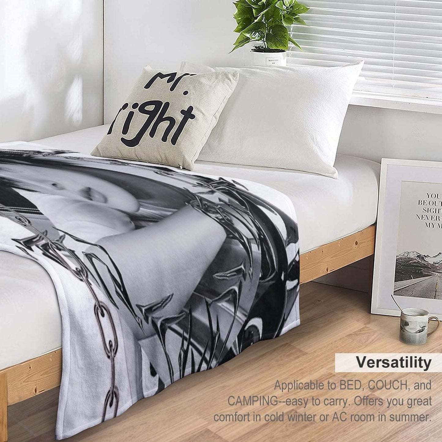 Mingi ATEEZ Throw Blanket