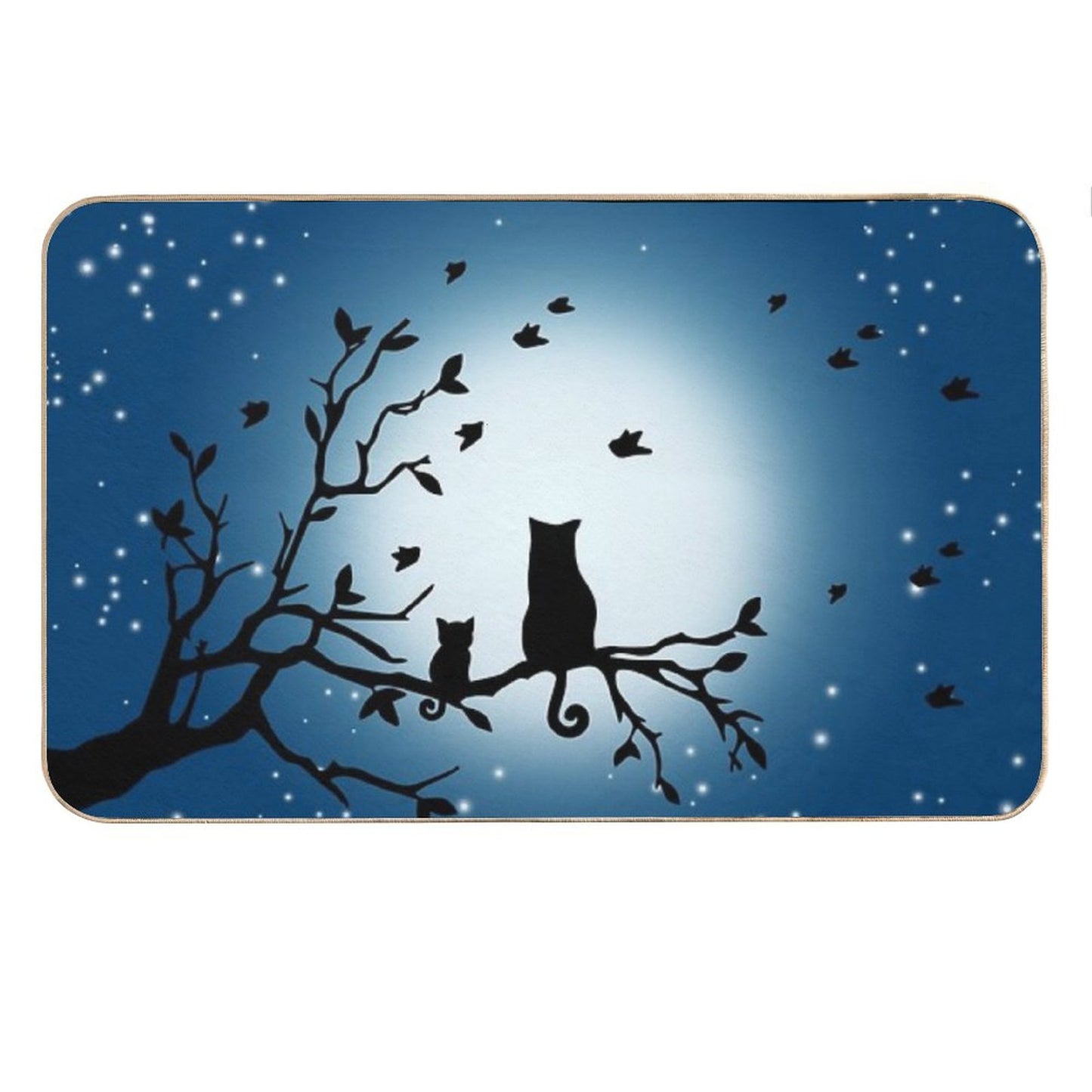 Queen And Kitten Bath Mat