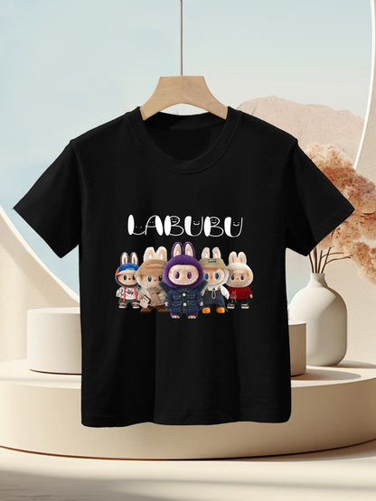 Cute Labubu The Monsters Funny Labubu Lover Men Women Kids Kids T-Shirt