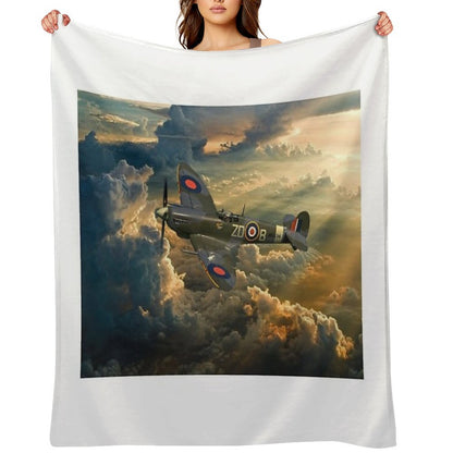 Spitfire Throw Blanket