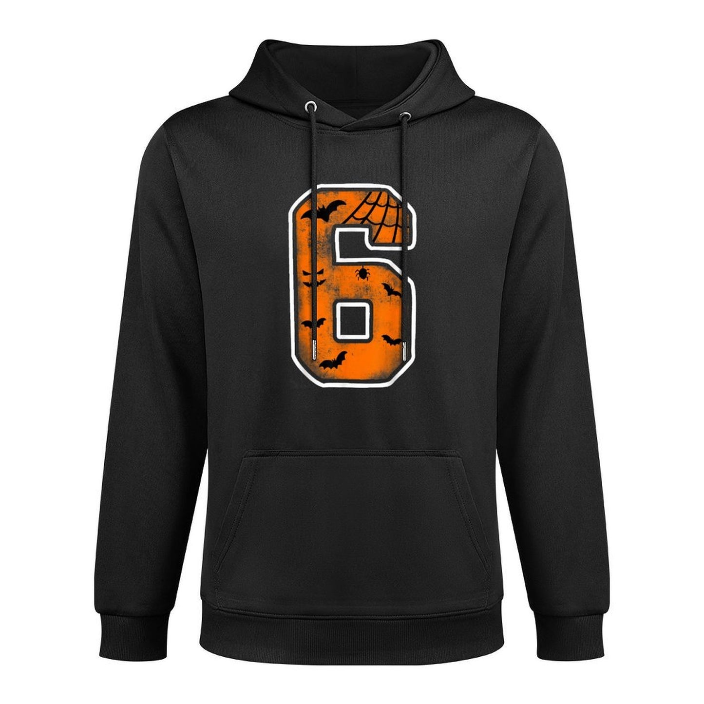 Number 6 6th Birthday Boy Six Halloween Happy Birthday Adjustable Hood Hoodie