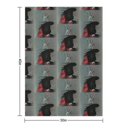 The Magician's Wares Throw Blanket