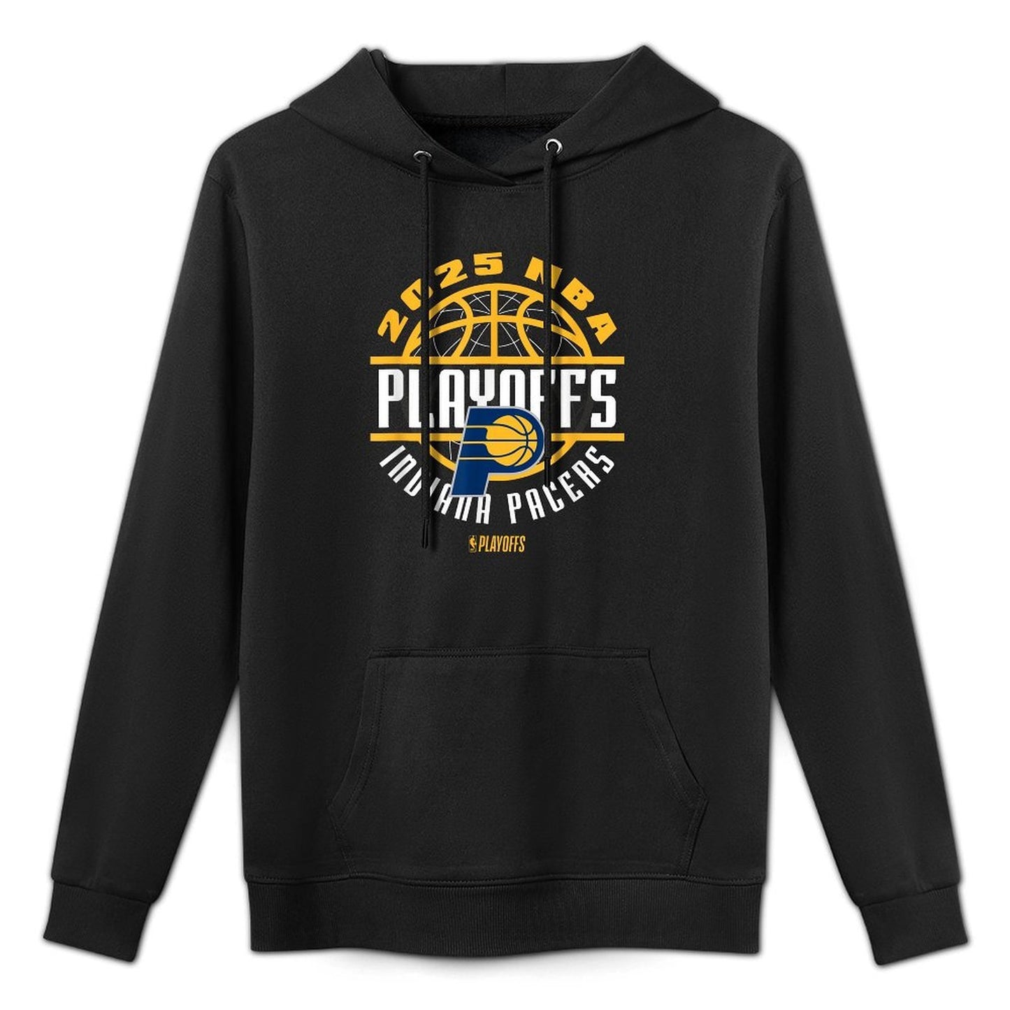 NBA Official Indiana Pacers 2025 Playoffs Game Time Easy Care Hoodie