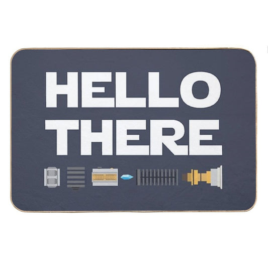 Hello There Bath Mat