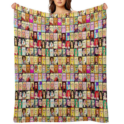 LIFE IS A DRAG Throw Blanket