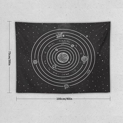 Solar System Tapestry