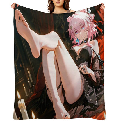 MARCH X Throw Blanket