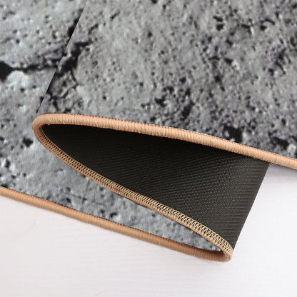 Footprint on The Moon by Buzz Aldrin Apollo 11 Bath Mat