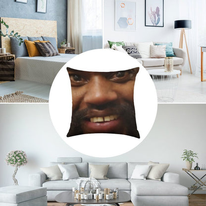 MC Ride Linen Throw Pillow Cover