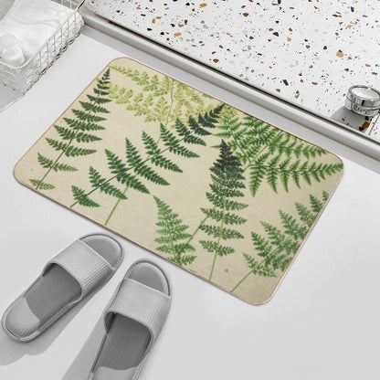 Botanical Ferns Bath Mat