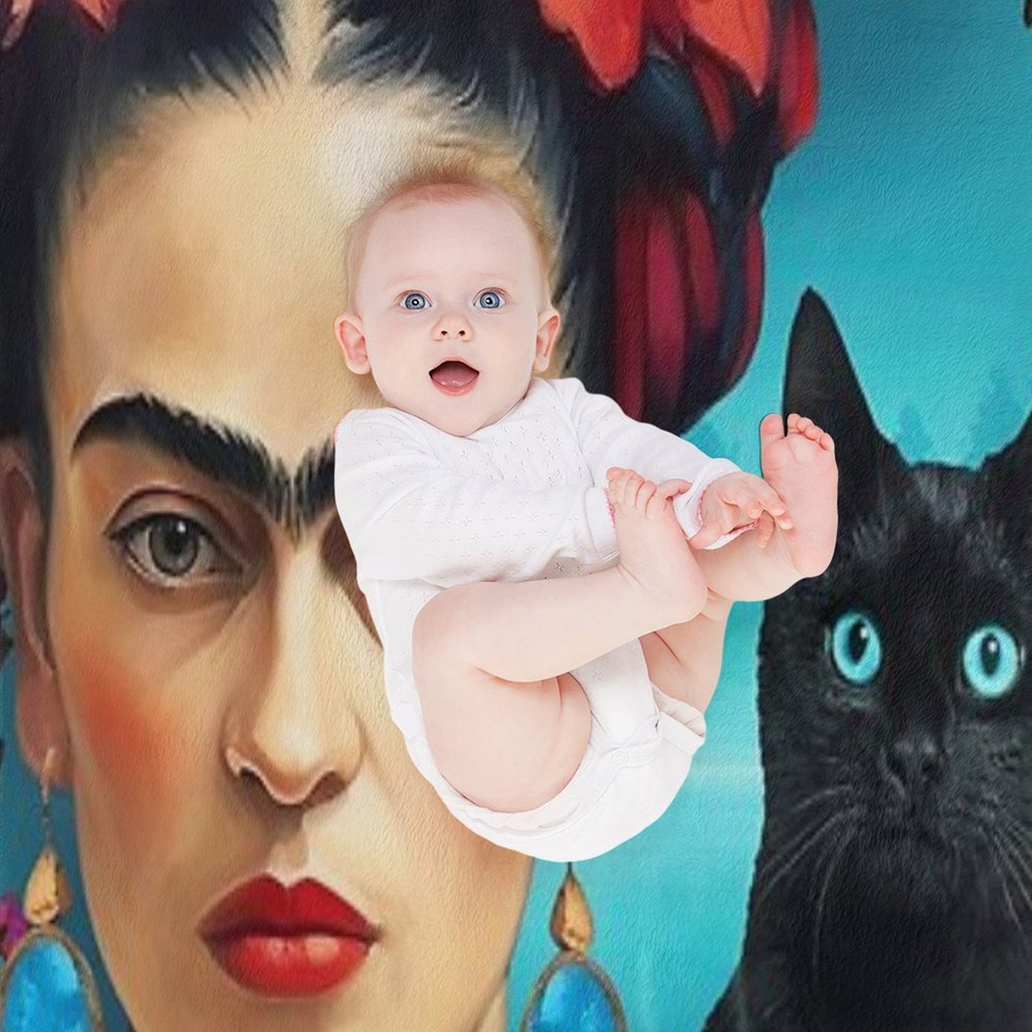 Frida Kahlo 2 Throw Blanket