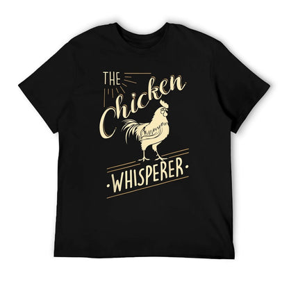 The Chicken Whisperer Funny Chicken Lover Farming T-Shirt