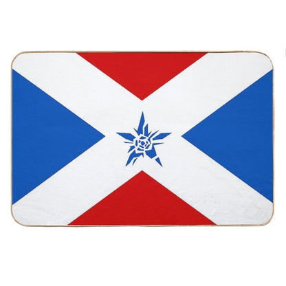 NMH1 Crash Star Flag Bath Mat