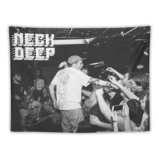 Neck Deep Live Tapestry