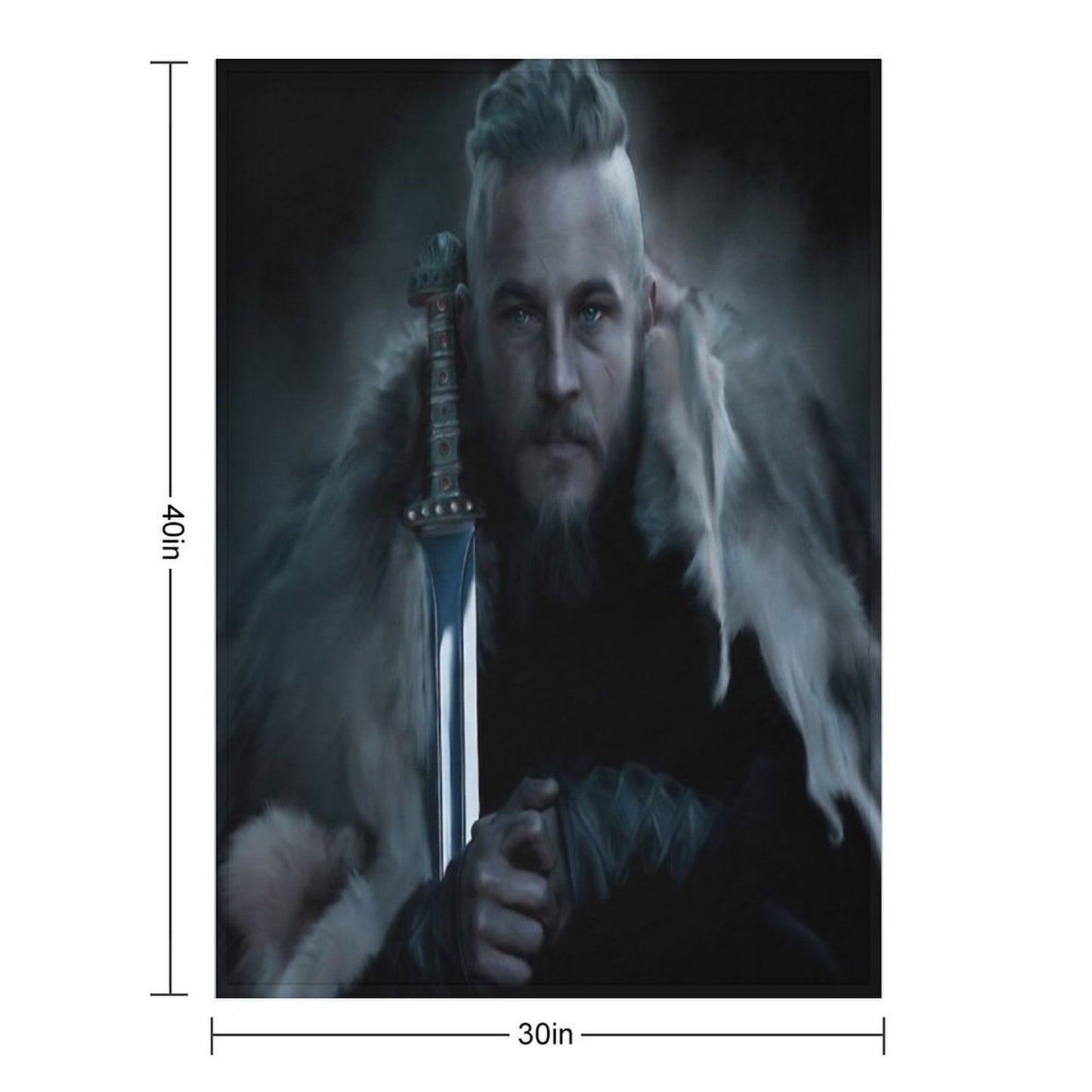 Ragnar Throw Blanket