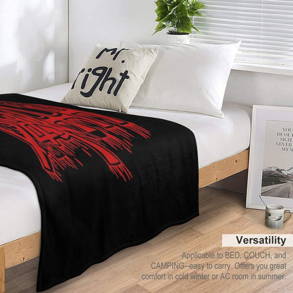 Death Band Throw Blanket