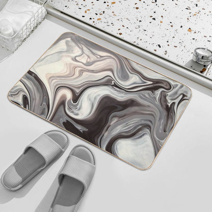 Marble Texture Bath Mat