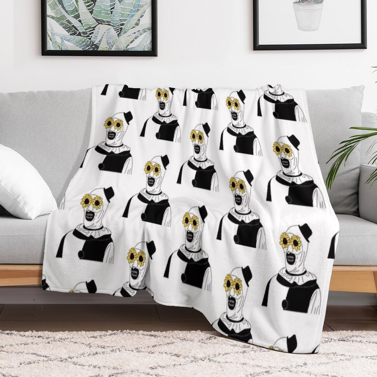 Art The Clown - Terrifier Classic Throw Blanket