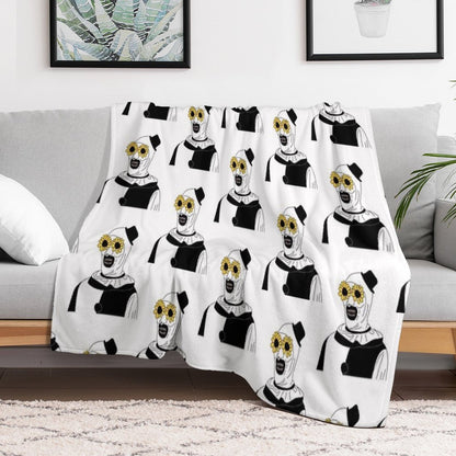 Art The Clown - Terrifier Classic Throw Blanket