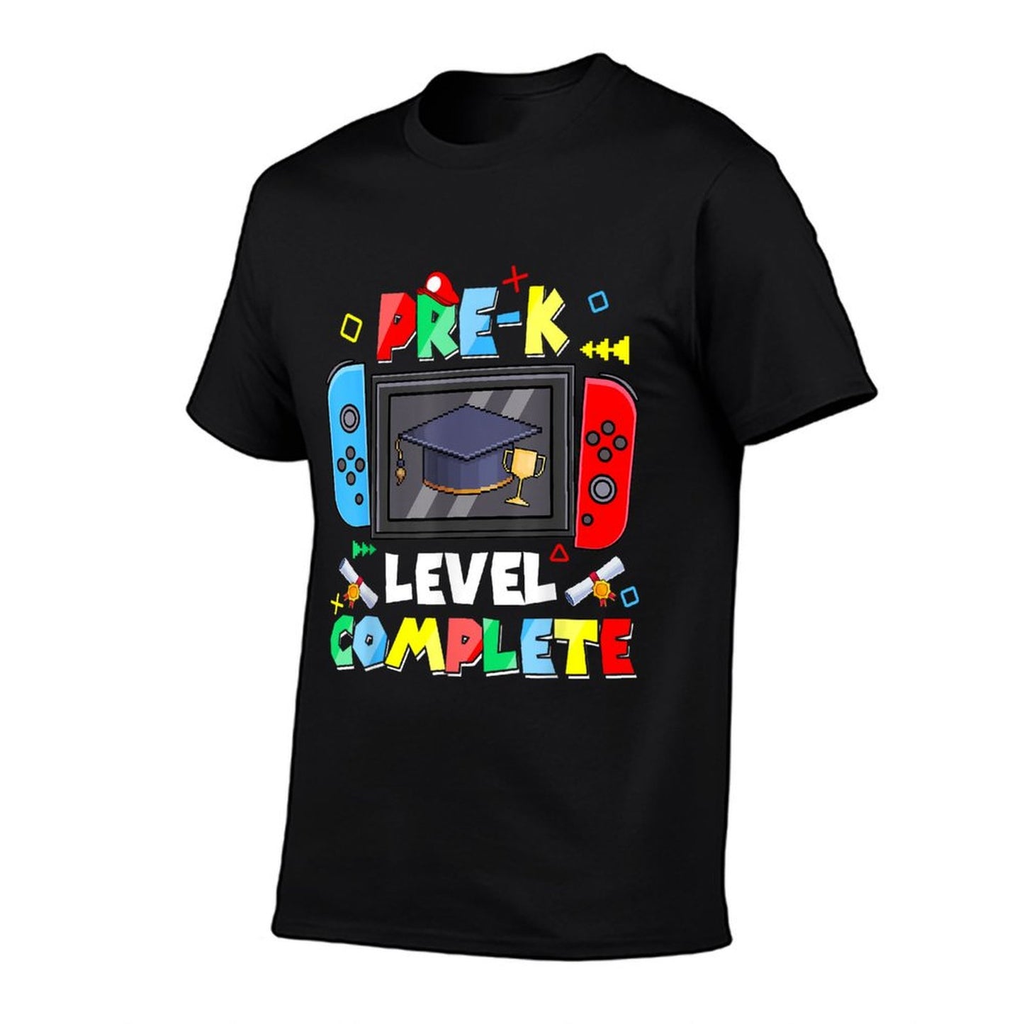 Pre-K Level Complete Video Gamer Graduation Kids Boys T-Shirt