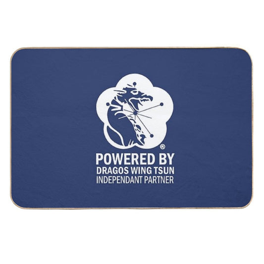 POWERED BY DRAGOS WING TSUN COLLECTION  Easy To Clean Bath Mat