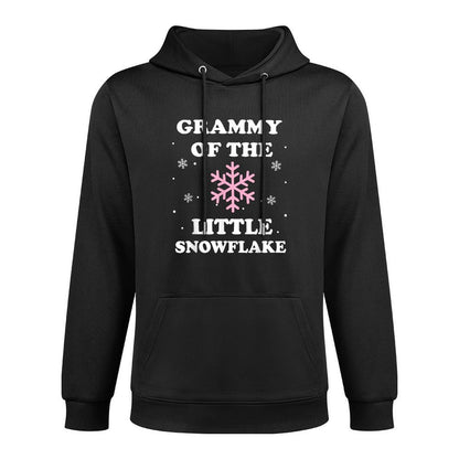 Grammy of The Little Snowflake Christmas Baby Shower Girl Durable Construction Hoodie