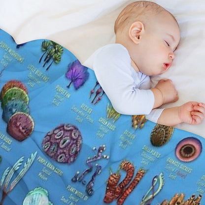 SUBNAUTICA Plant Life Throw Blanket