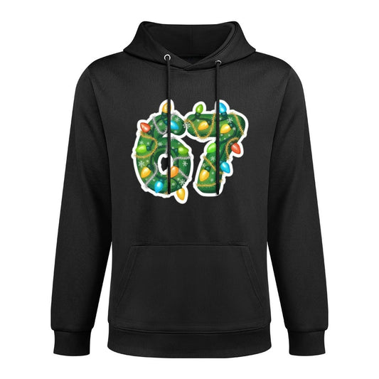 Funny Six Seven 6 7 Meme Unique Design 6 7 Christmas Casual Wear Hoodie