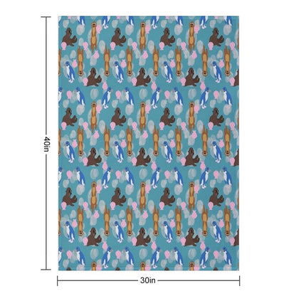 Team Tide Throw Blanket