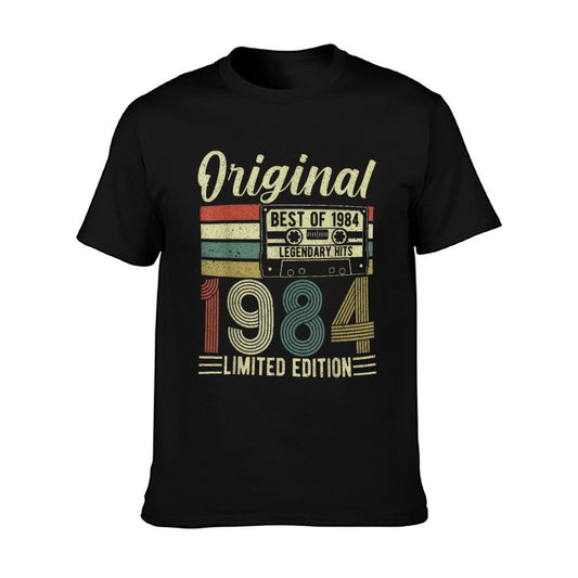 Vintage Original 1984 40th Birthday Gifts For Men Women  Trendy Pattern T-Shirt