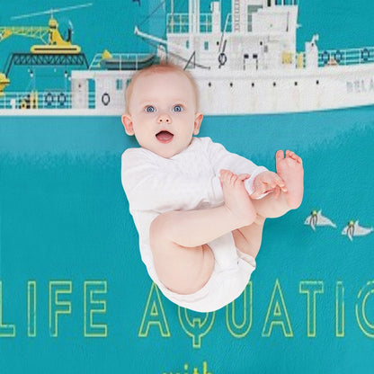 The Life Aquatic with Steve Zissou Throw Blanket