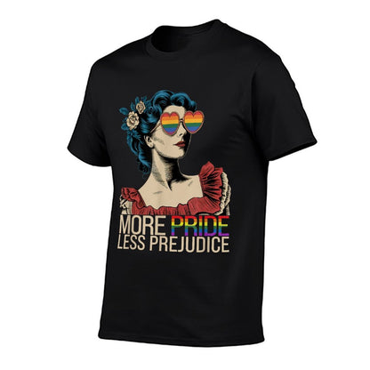 More Pride Less Prejudice Pride Month LGBTQ  Classic T-Shirt