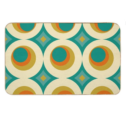 Mid-Century Modern Splash Bath Mat