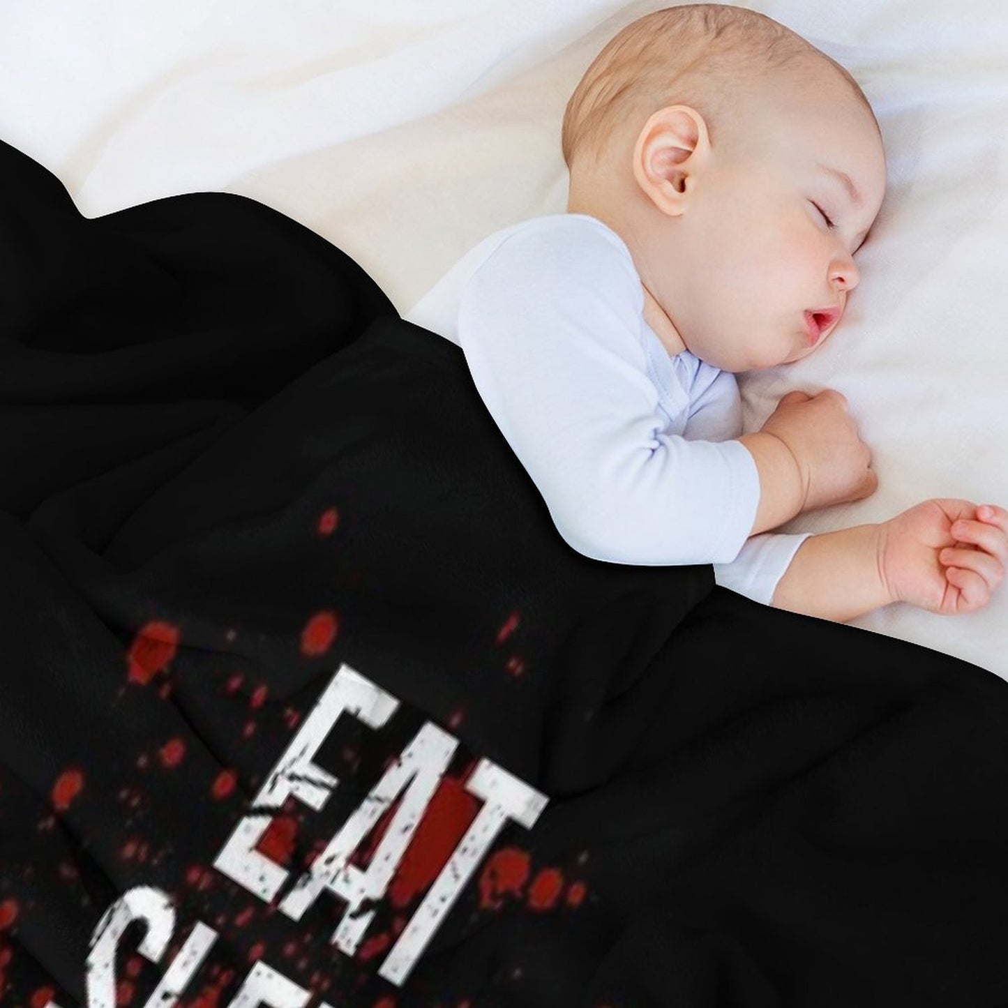 Eat Sleep Serial Killer Documentaries Repeat Crime Lover Throw Blanket