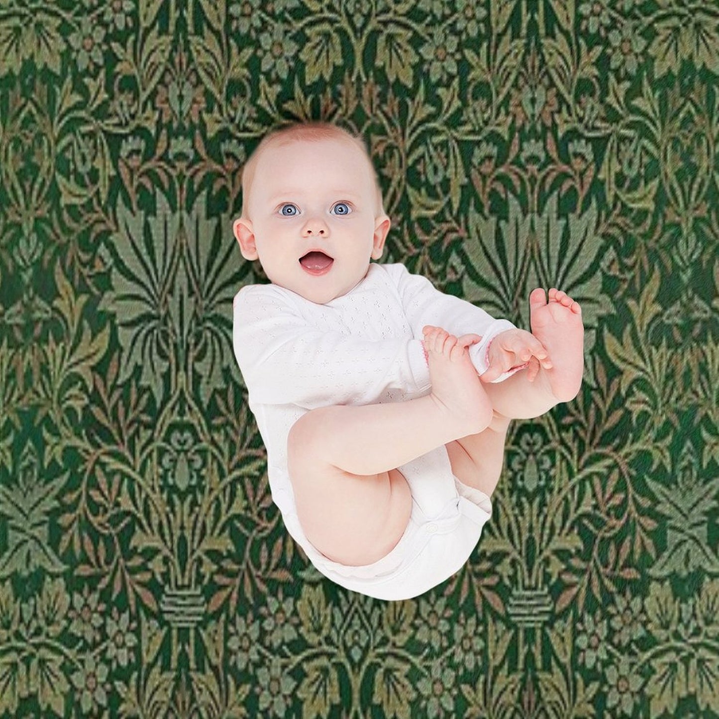 Flower Garden by William Morris, 1879 Throw Blanket