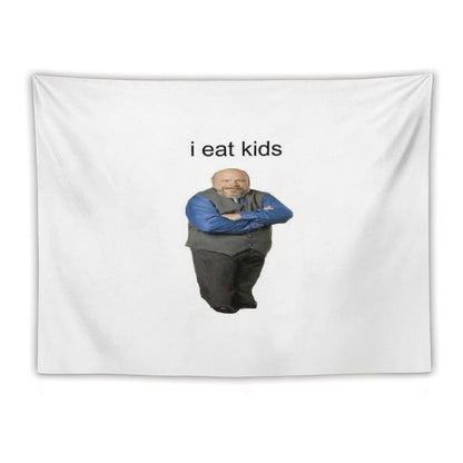 Bertram Eats Kids Tapestry