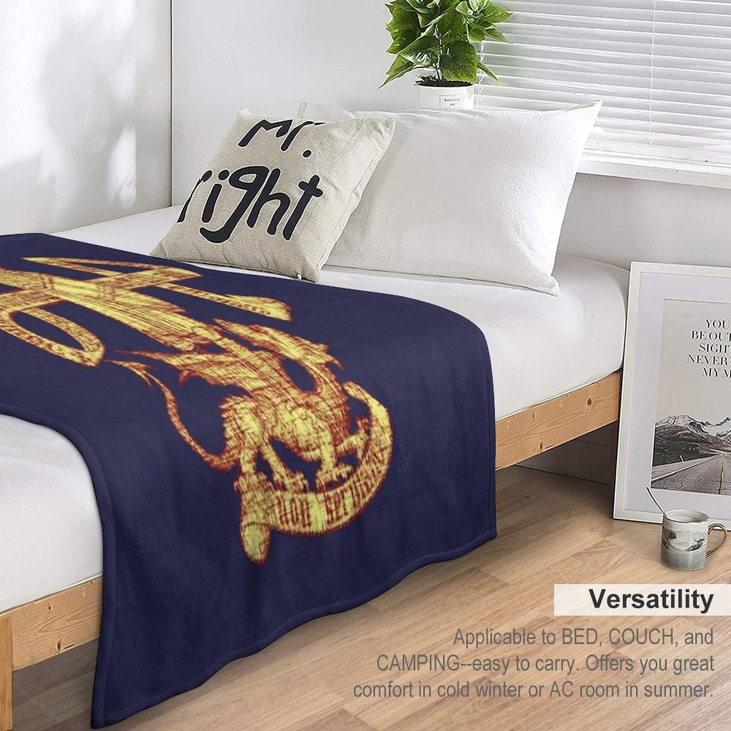 Saint St Michael Archangel, Catholic Archangel, Angel Defender Throw Blanket
