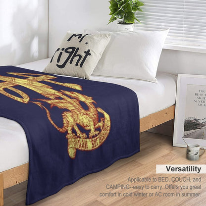 Saint St Michael Archangel, Catholic Archangel, Angel Defender Throw Blanket