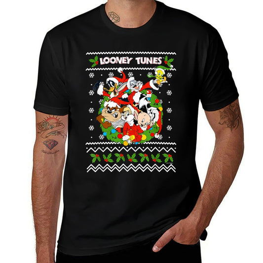 Looney Tunes Looney Christmas Ugly Christmas  Quick-drying T-Shirt