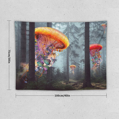 Forest of Jellyfish Worlds Tapestry