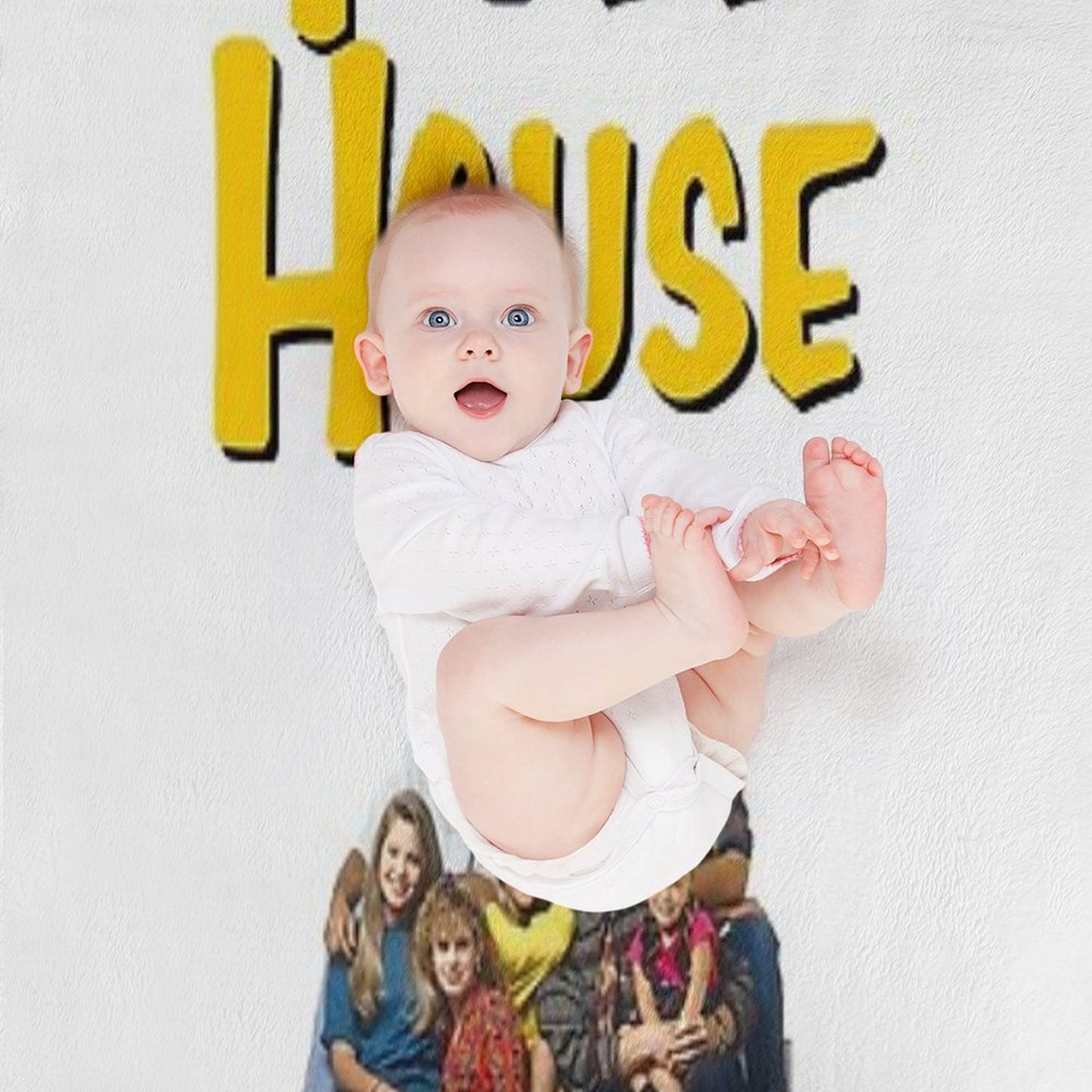 Full House (Sticker 2 Pack) Throw Blanket
